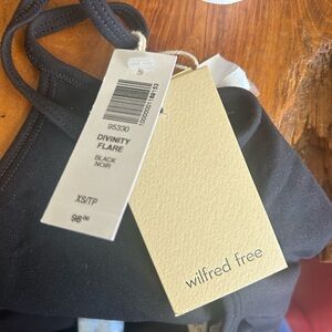 Aritzia Wilfred Divinity Flare jumpsuit NWT